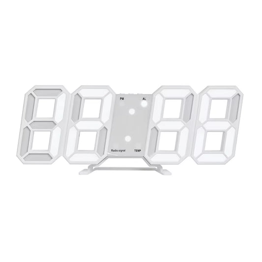 Digital Wall Clock, Desktop Clock, Home Decor, Indoor LED Table Clock, Living Room Wall Clock