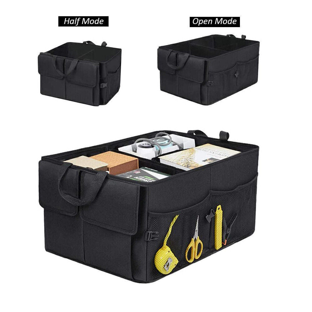 Car Boot Organiser Foldable Portable Heavy Duty Tidy Car Storage Organiser UK