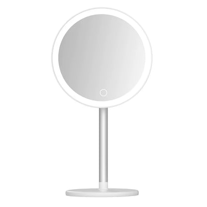 DOCO Makeup Mirror Mini Desktop LED Light High Quanlity Metal Texture Perfect for Gift Giving