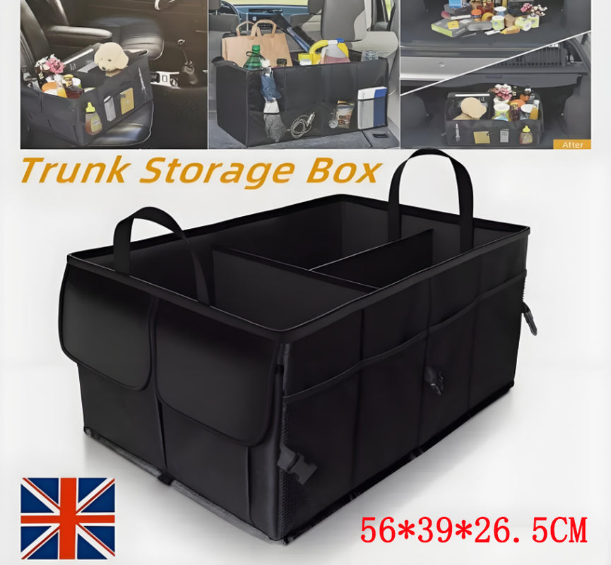 Car Boot Organiser Foldable Portable Heavy Duty Tidy Car Storage Organiser UK