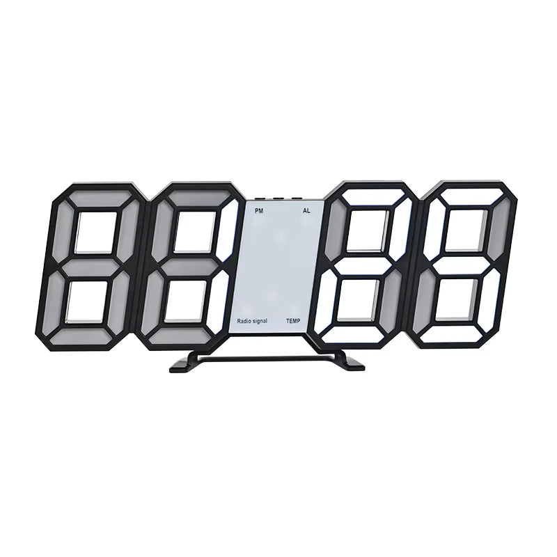 Digital Wall Clock, Desktop Clock, Home Decor, Indoor LED Table Clock, Living Room Wall Clock