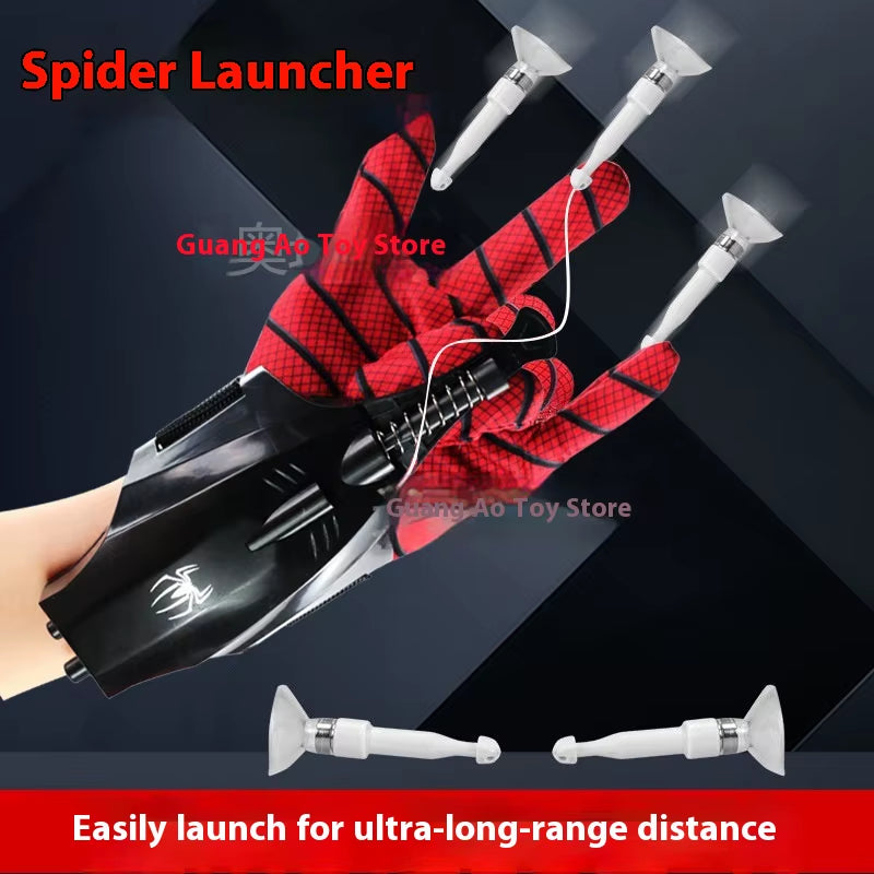 The Avengers Spider-Man Web Shooters Wrist Launcher Shooters Peter Parker Cosplay Props Shooting Device Toy Boy Favorite Toys