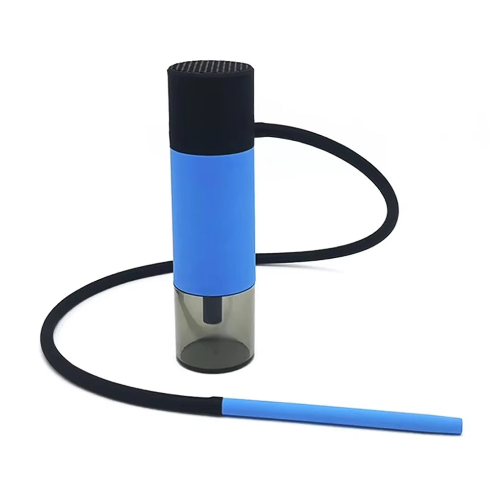 Portable Car Hookah Set with Silicone Hose Mini Shisha for Outdoor Travel Mobile Shisha Narguile Chicha Cachimbas
