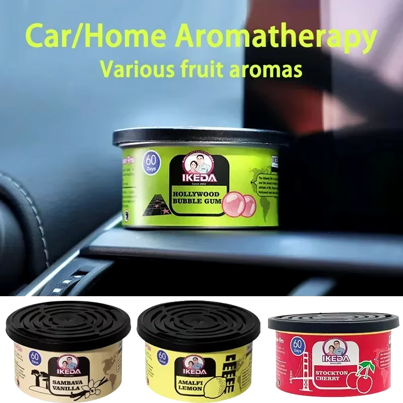 Car Air Freshener Bubble Gum Scent Organic Cans Odor Eliminator Essential Long-Lasting,Strong Fragrance for Home Closet