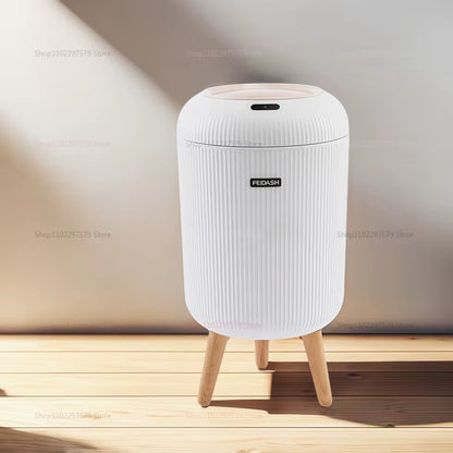 Automatic Trash Can Small Plastic Smart Trash Can Electric Waste Bin Waterproof Wastebasket for Kitchen Bathroom Recycling Trash