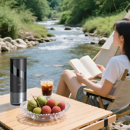 Portable Electric Portable Espresso Coffee Maker Machine for Car & Home &Camping