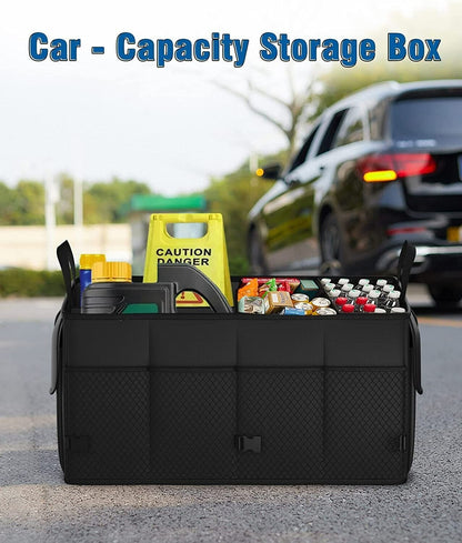 Car Boot Organiser Foldable Portable Heavy Duty Tidy Car Storage Organiser UK