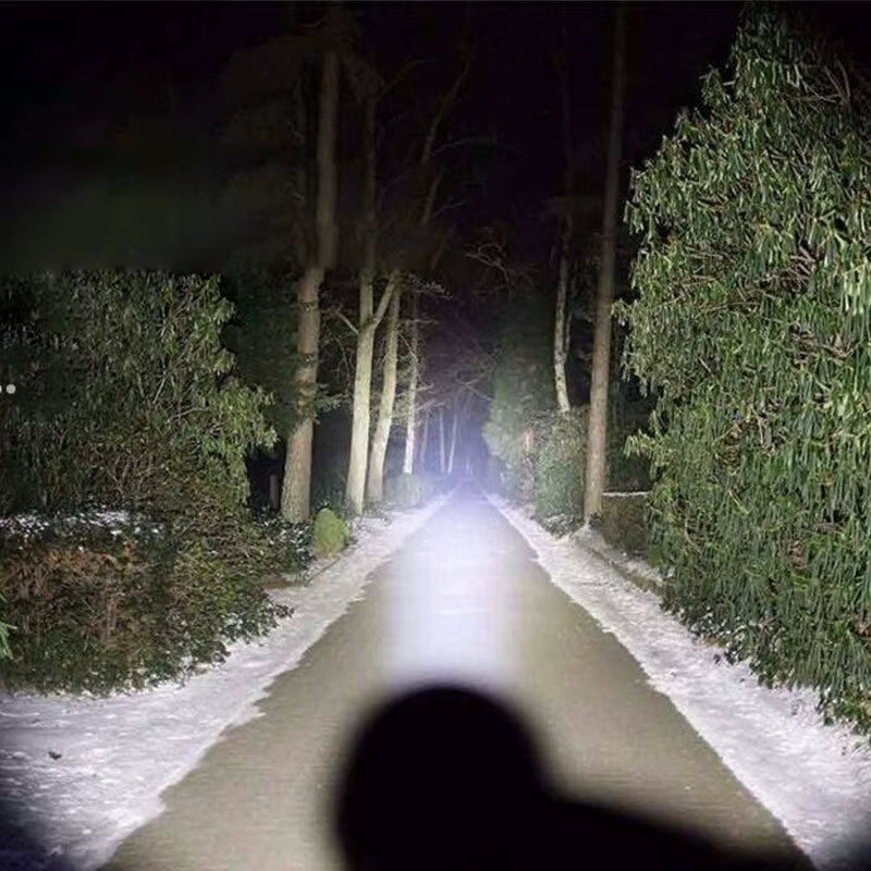 Mini Telescopic Zoom Flashlight 3 Light Mode Torch USB Rechargable Waterproof Powerful Flashlights Outdoor Portable Torch Lamp