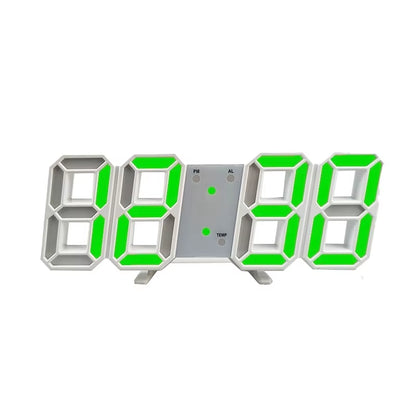 Digital Wall Clock, Desktop Clock, Home Decor, Indoor LED Table Clock, Living Room Wall Clock