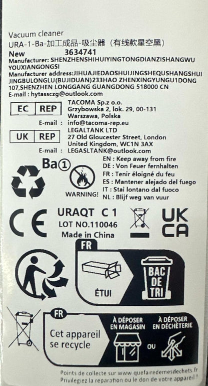 URAQT Handheld Vacuum, 6000Pa Powerful Car Vacuum Cleaner, Portable Hand Car Hoo