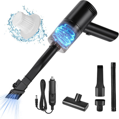 URAQT Handheld Vacuum, 6000Pa Powerful Car Vacuum Cleaner, Portable Hand Car Hoo